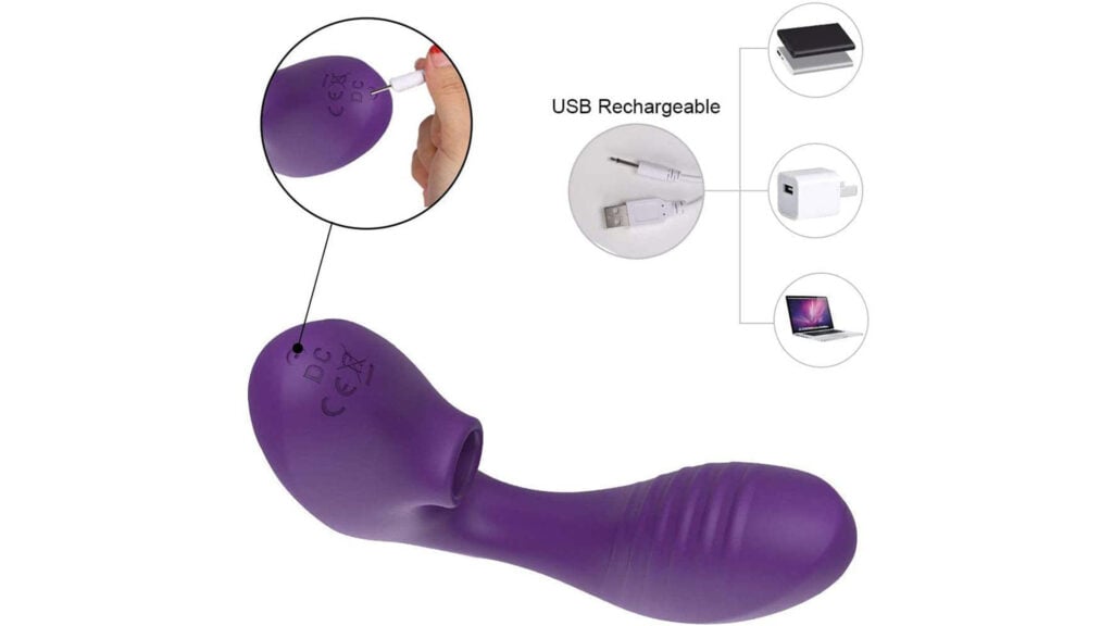 Tracy's Dog Wearable Vibrator, G Spot, A Spot, Clit Stimulator, 7 Vibration  Patterns Anal Toy with Remote Control, Adult Sex Toy for Men, Women(Lucky  7)