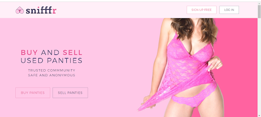 Sell Used Panties Anonymously in our Marketplace